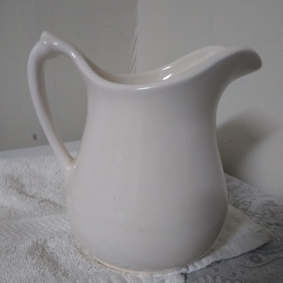 Vntg,  Arabia Style Glazed Bull Cow Pitcher/ Creamer Mid Century Modern, Signed - Picture 3 of 8